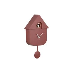 PRESENT TIME Karlsson Wandklok Modern Cuckoo - Groen - 8,5x21,5x41cm