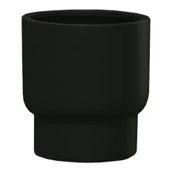 Vase The World Roskilde Bloempot Ø 37 Cm - Zwart