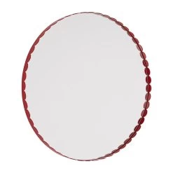 HAY Arcs Spiegel Ø 60 Cm - Red