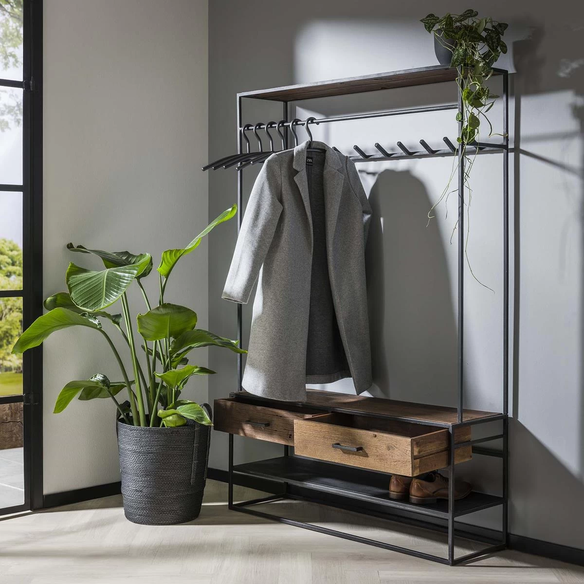 MOOS Nino Garderoberek - 9 Haken - Afbeelding 4