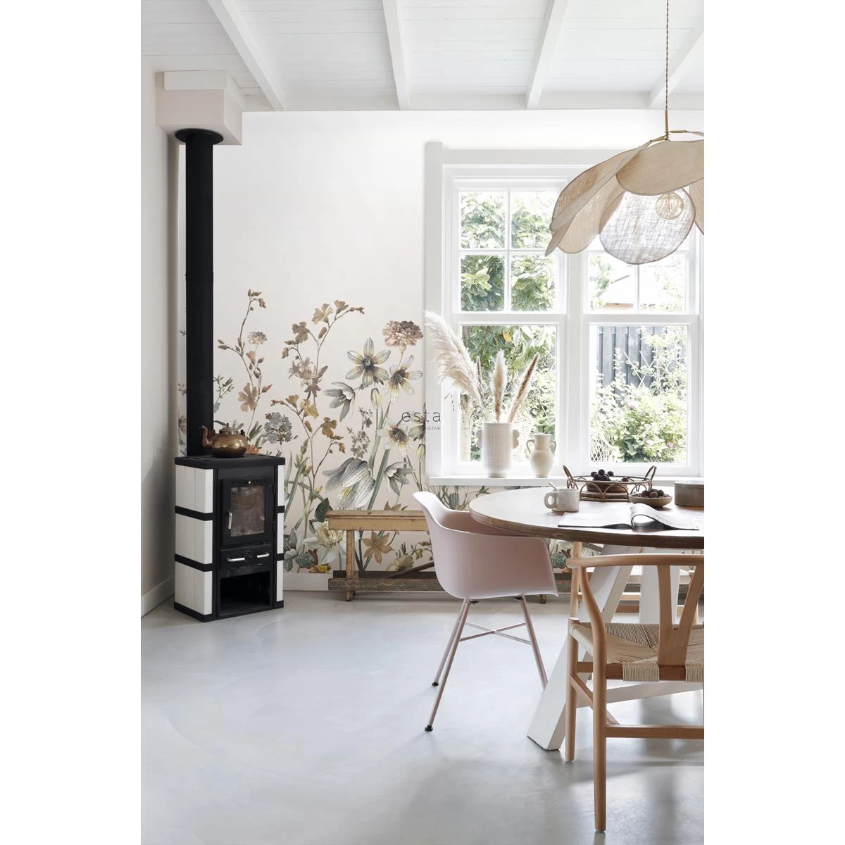 ESTAhome Fotobehang Veldbloemen Multicolor - 150 X 279 Cm - 159211 - Afbeelding 3