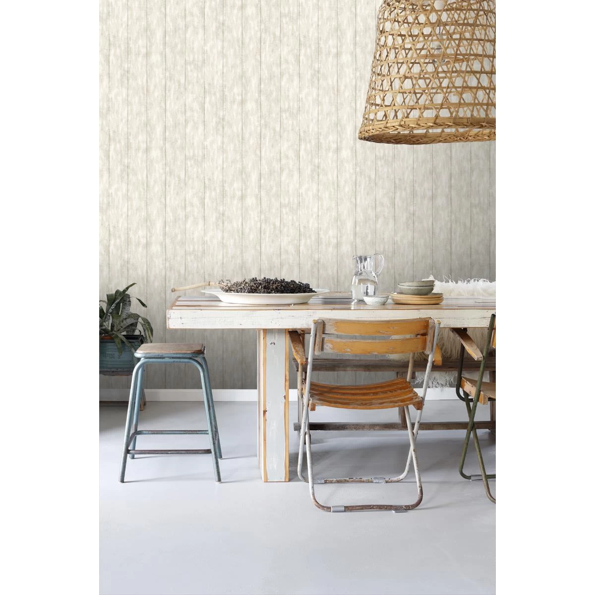 ESTAhome Behang Sloophout Beige - 53 Cm X 10,05 M - 128008 - Afbeelding 7