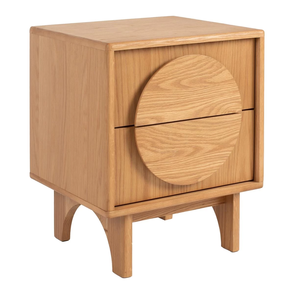 Zuiver Groove Nachtkastje - Naturel Eiken - Afbeelding 9