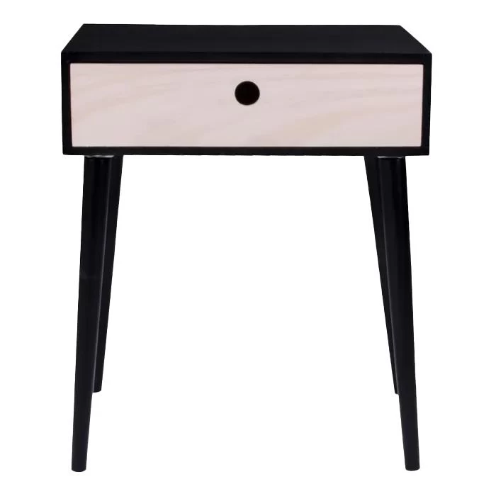 Artichok Elise Houten Nachtkastje Zwart - Afbeelding 5