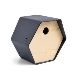 Capi Europe Vogelhuisje Rond Hive - 19x23x20 - Antraciet