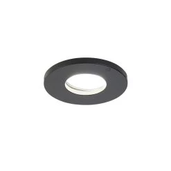 QAZQA Smart Badkamer Inbouwspot Zwart Incl. Wifi GU10 - Shed