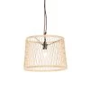 QAZQA Landelijke Buiten Hanglamp Rotan 40 Cm - Calamus