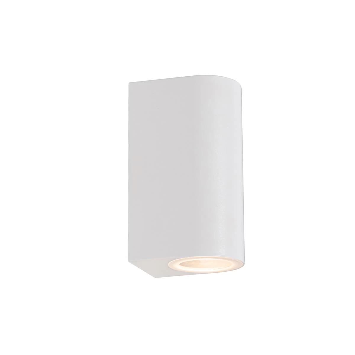 QAZQA Moderne Buiten Wandlamp Wit Kunststof Ovaal 2-lichts - Baleno - Afbeelding 7