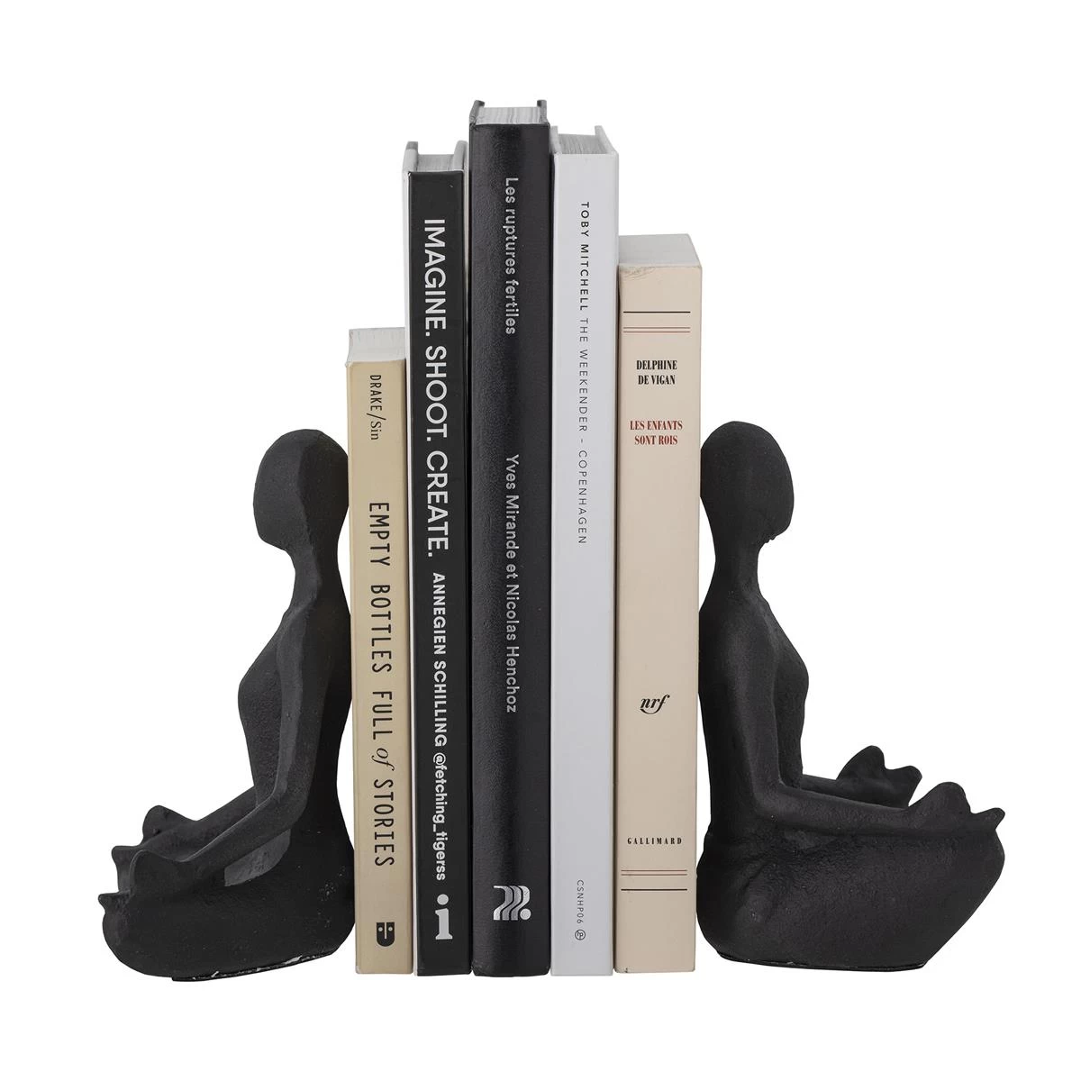 Bloomingville Talya Boekensteun - Zwart - Afbeelding 2