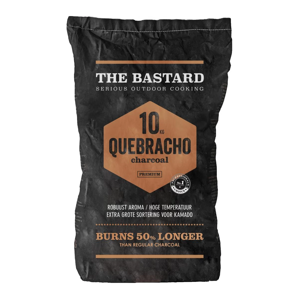The Bastard Quebracho Houtskool 10 Kg