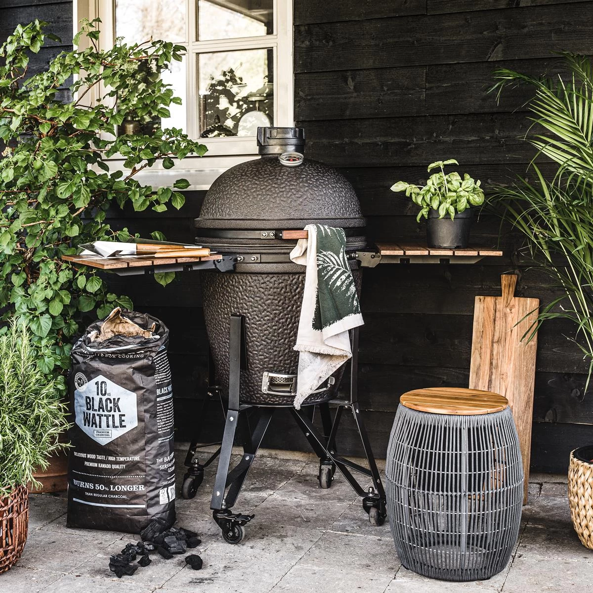 The Bastard Quebracho Houtskool 10 Kg - Afbeelding 2