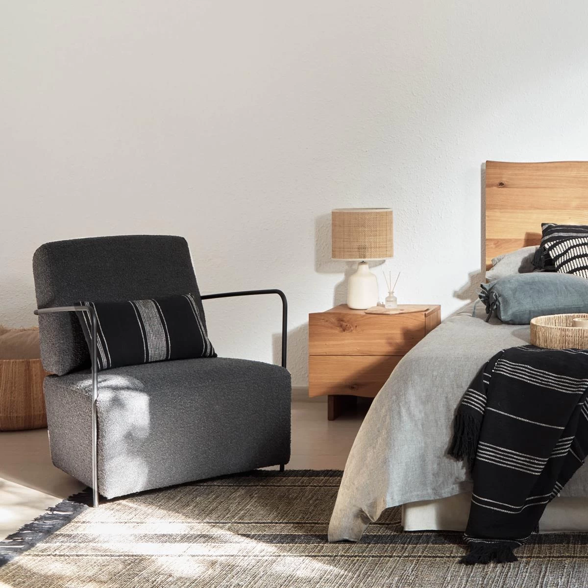 Kave Home Rasha Nachtkastje - Afbeelding 9