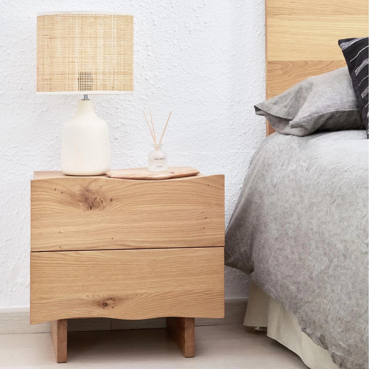 Kave Home Rasha Nachtkastje - Afbeelding 2