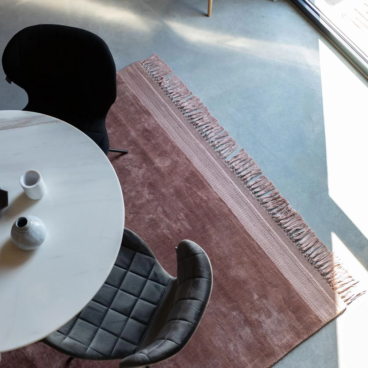 Zuiver Blink Vloerkleed 200 X 300 Cm - Roze - Afbeelding 2