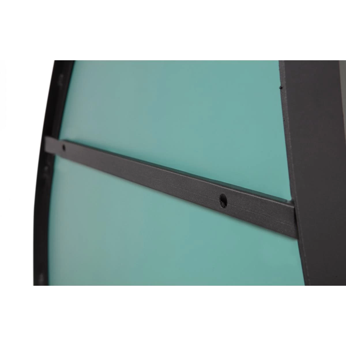 WOOOD Romee Organische Spiegel - Metaal - Zwart - 100x70x4 - Afbeelding 8