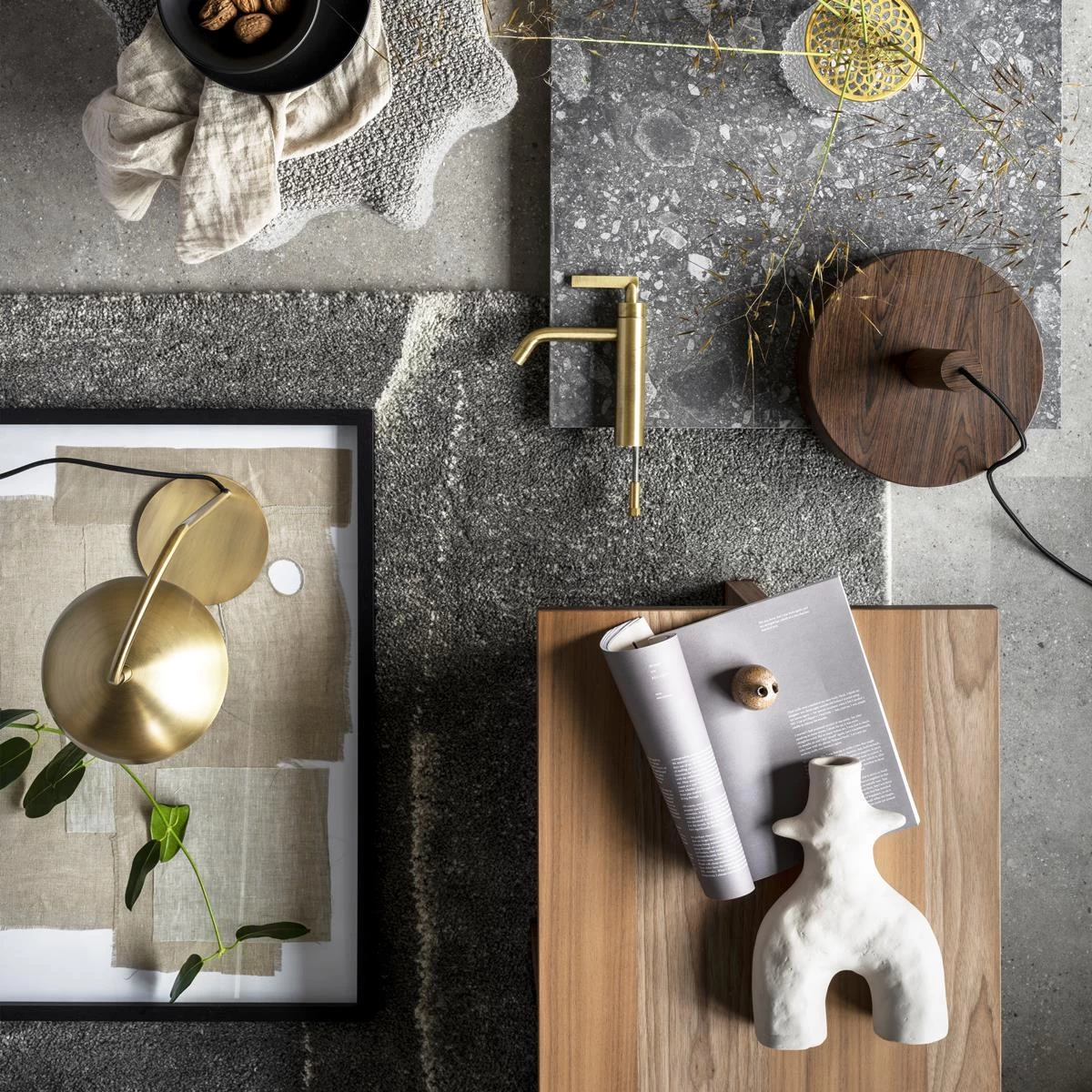 Vtwonen Ecomix Twig Vaas - Sand - Afbeelding 5