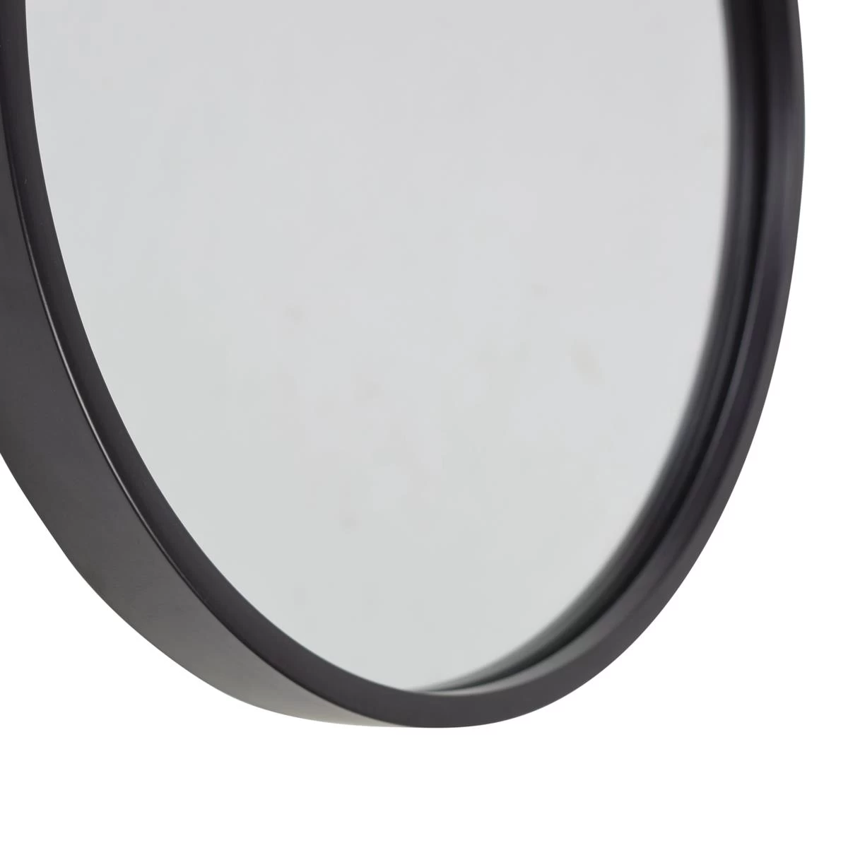 Fragix Boston Wandspiegel Rond - Zwart - Metaal - Ø75cm - Industrieel - Afbeelding 2