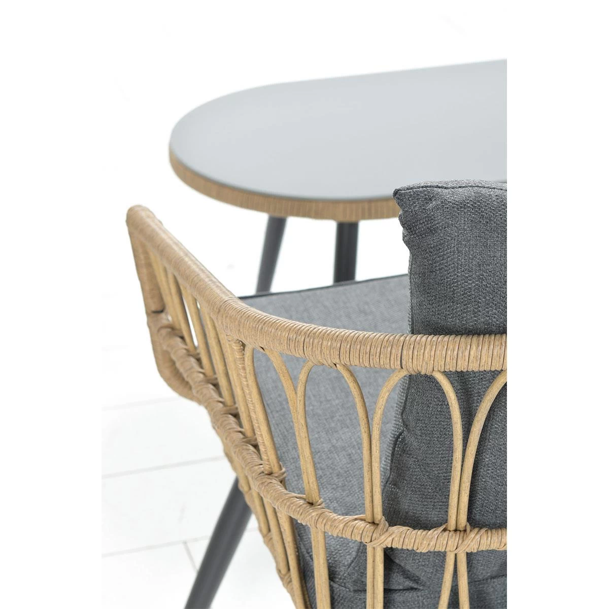 Garden Impressions Tarulo Loungeset 4-delig - Donker Grijs - Afbeelding 7