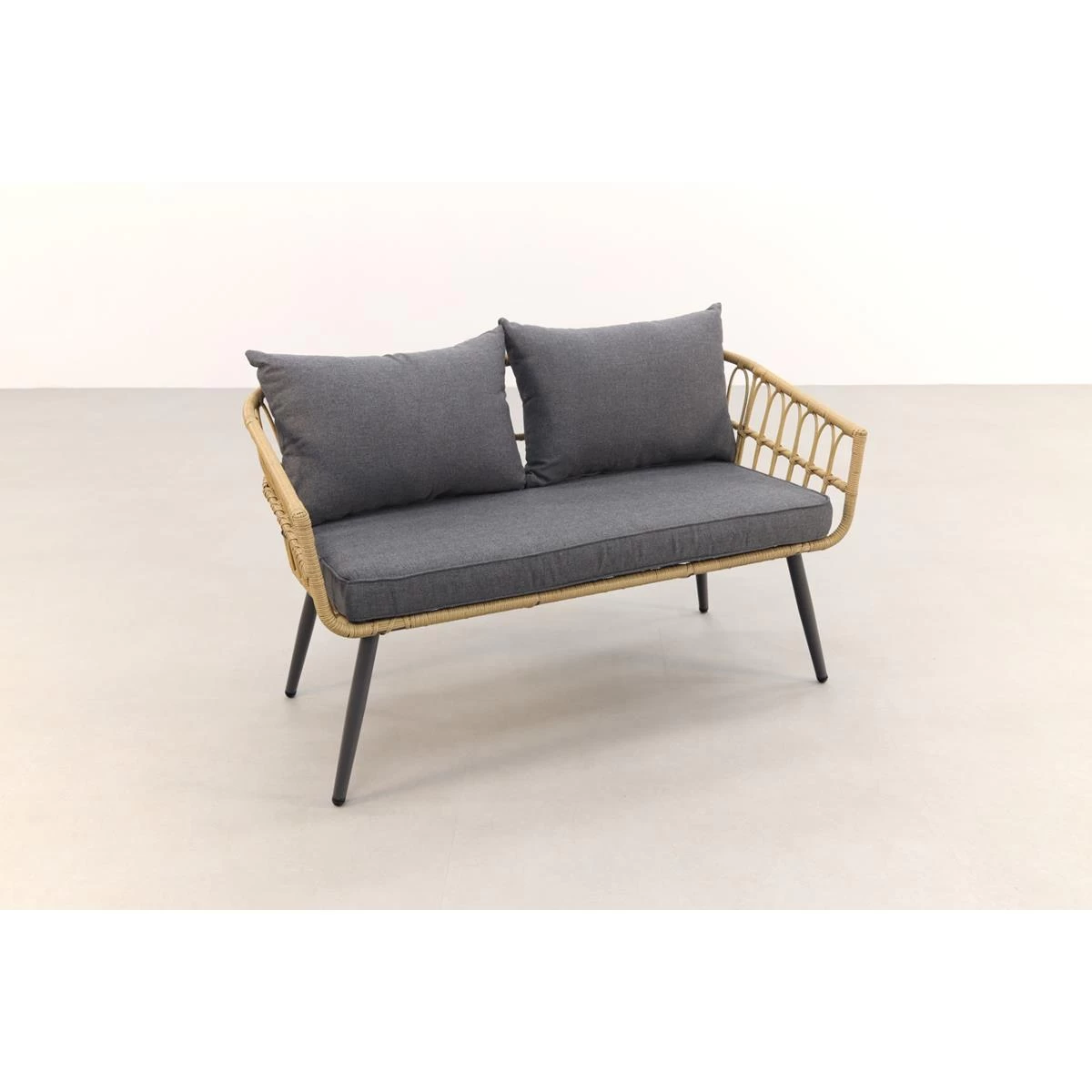 Garden Impressions Tarulo Loungeset 4-delig - Donker Grijs - Afbeelding 12