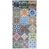 ESTAhome XXL Behang Spaanse Tegels Blauw, Oranje, Groen En Beige - 50
