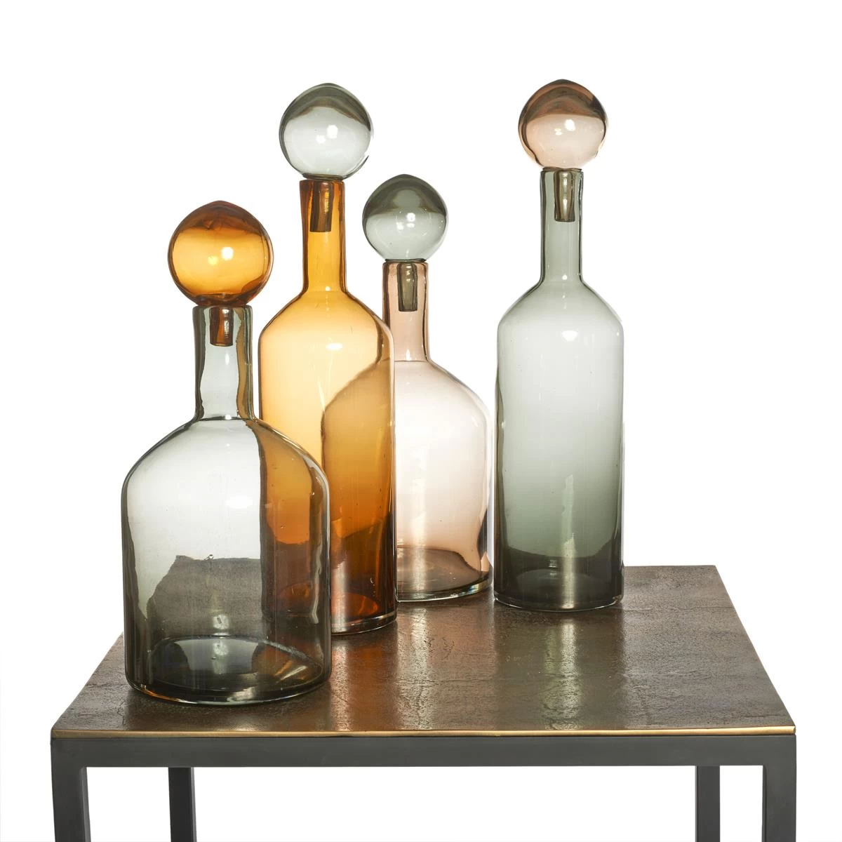 POLSPOTTEN Bubbles & Bottles Chic Karaffen Set Van 4 - Afbeelding 4