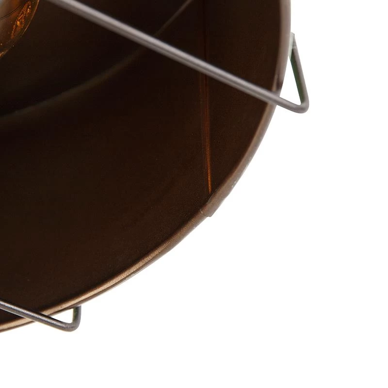 QAZQA Industriƫle Plafondlamp Groen 35 Cm - Barril - Afbeelding 10