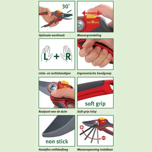 Wolf-Garten Premium Plus RR4000 Snoeischaar - Afbeelding 3