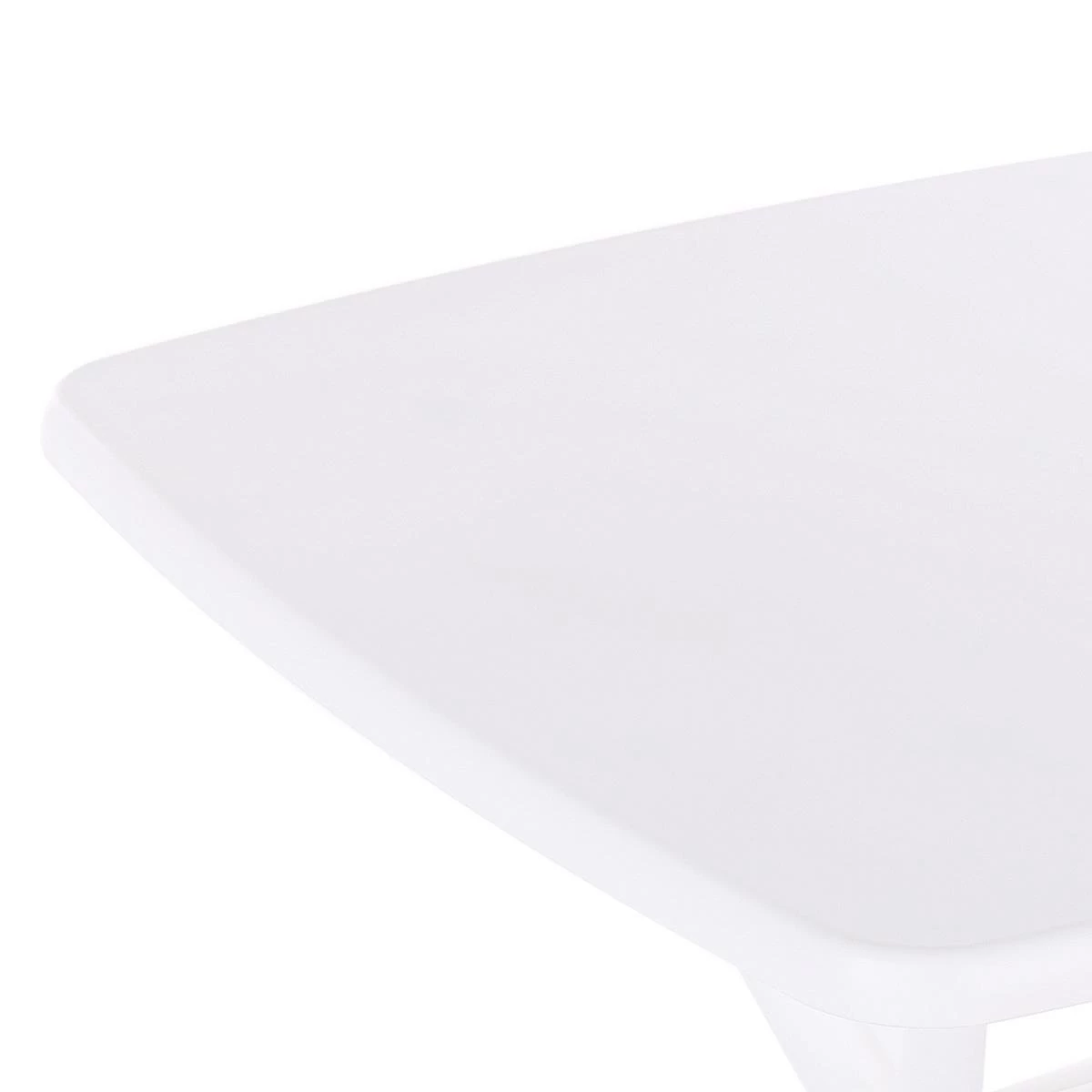 Beliani - SERSALE - Tuinset Voor 4 - Wit|Blauw - SMC (kunststof) - Afbeelding 5