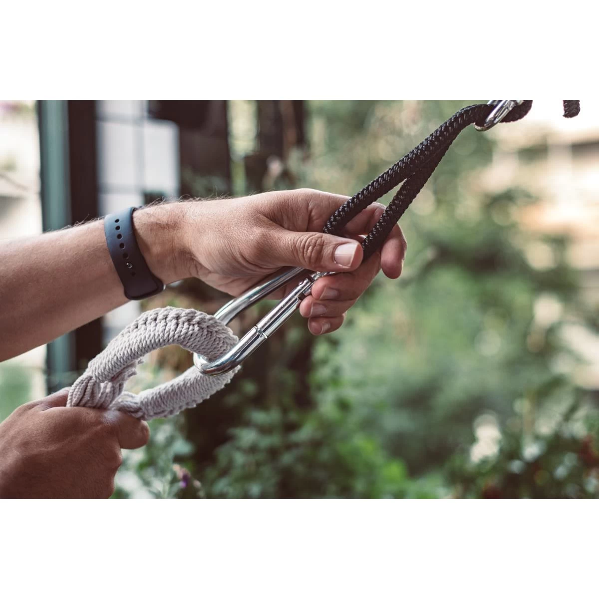 Tropilex® Hangmatbevestiging Simple White Wit | Ecru - Afbeelding 4