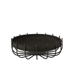 Duverger® Flare - Vuurkorf - Rond - Ijzer - Zwart - Laag - Medium