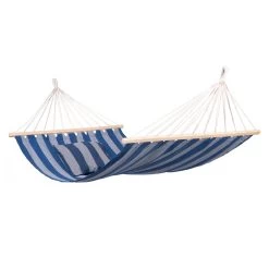 123Hammock Hangmat Eénpersoons Lobos Spreaderbar Blauw